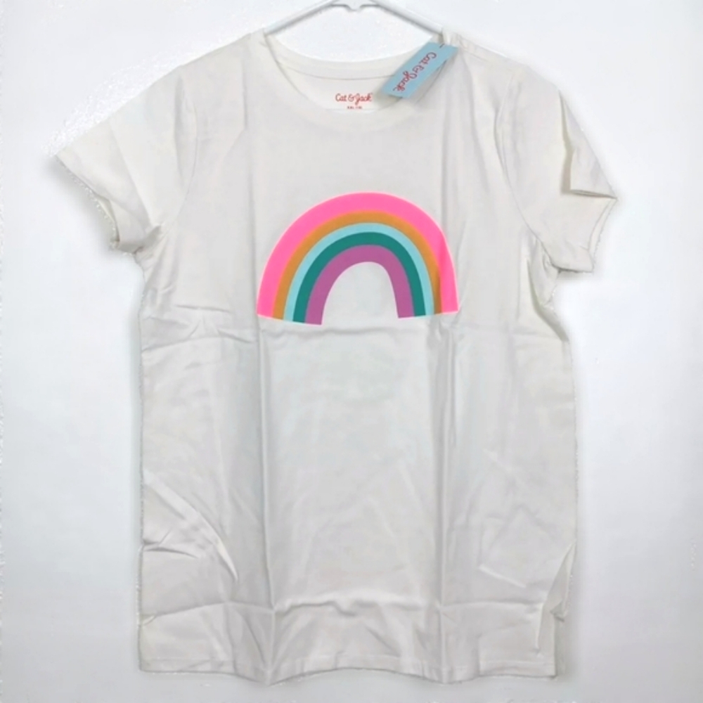 CAT & JACK 2PK Rainbow Tshirts